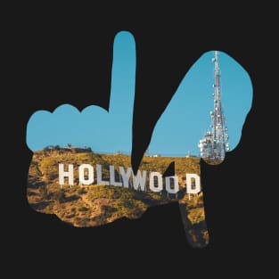 Medium LA Hands, Hollywood T-Shirt