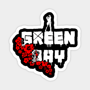 Green day Album Flowers Magnet