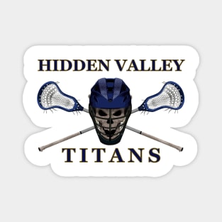 Titan Lacrosse Magnet