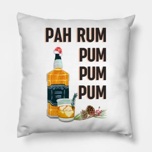 Pah rum pum pum pum - Christmas alternative design Pillow