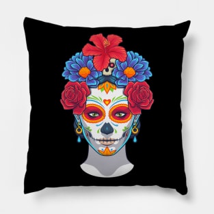 Mexican Woman Pillow