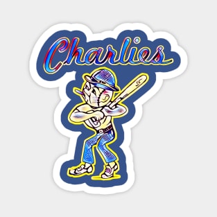 Charleston Charlies Baseball Magnet