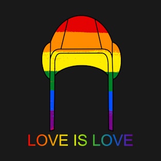 Love is Love - Pride Rainbow Water Polo T-Shirt