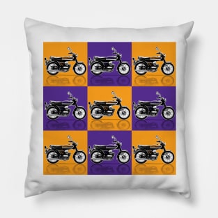 70's FS1-E bike - The fizzy, mopeds from your memory! Pillow