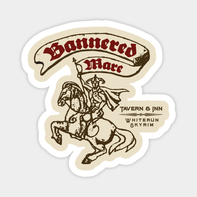 Bannered Mare Magnet by MindsparkCreative