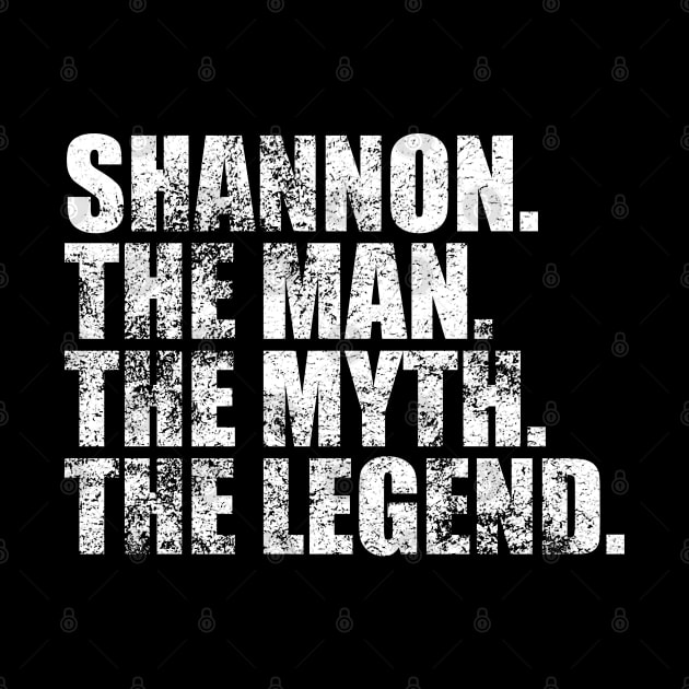 Shannon Legend Shannon Family name Shannon last Name Shannon Surname Shannon Family Reunion by TeeLogic