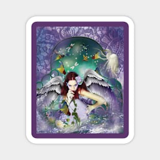 Purple Angel. Magnet