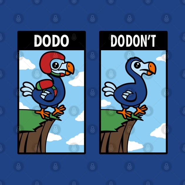 Cute Funny Kawaii Prehistoric Dodo Bird Funny Clever Pun Meme by BoggsNicolas