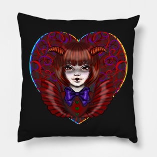 Little Devil San Valentin Pillow