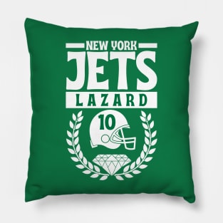 New York Jets Allen Lazard 10 Helmet American Football Pillow