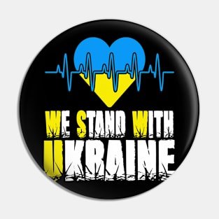 Ukraine trident Ukraine flag Ukrainian flag Ukraine Pin