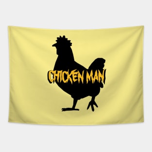 Chicken Man Tapestry