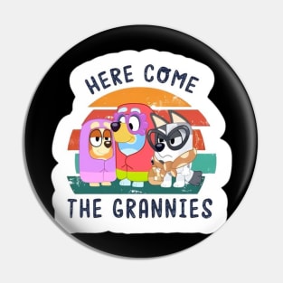 here come the grannies Pin