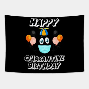 Happy Quarantined Birthday 2020 Tapestry