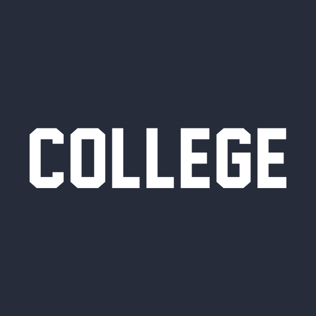 COLLEGE by JP