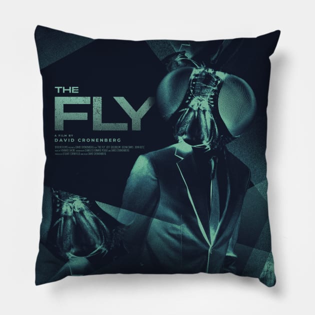 The Fly Pillow by RYVEcreative