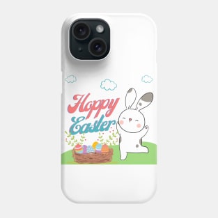 Cute Hoppy Easter Bunny | Easter Gift Ideas | Gifts for Kids | Gifts for Rabbit Bunny Lovers Phone Case