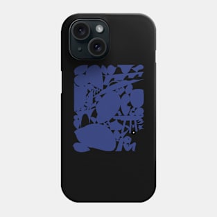 Stressed Out - blue Phone Case