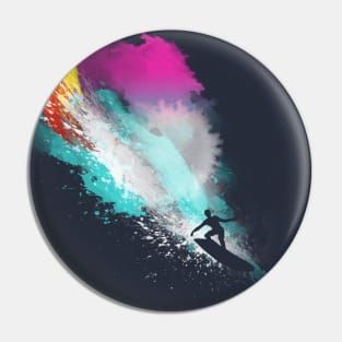 splash surfing Pin