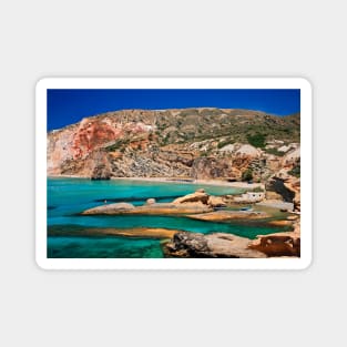 Fyriplaka beach, Milos island Magnet