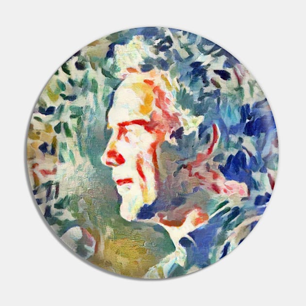 Comedy Legend NORM MACDONALD Portrait Painting Pin by Comedy and Poetry