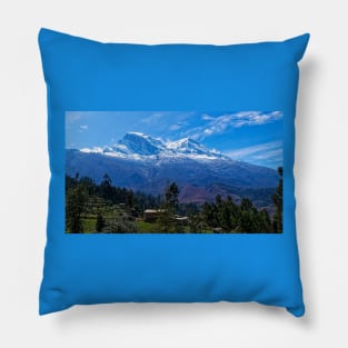 Magnificent Andes mountains Pillow