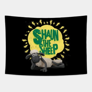 Vintage Shaun Cartoon The Sheep TV Series Tapestry