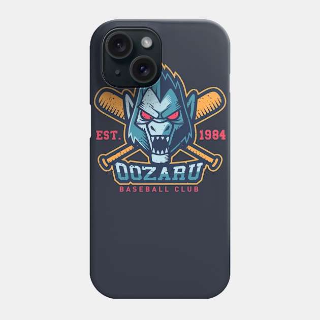 Oozaru Baseball Phone Case by oktobear