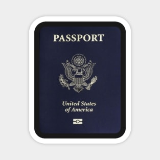 United States Passport Magnet