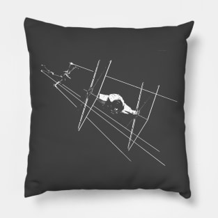 space dogfight Pillow