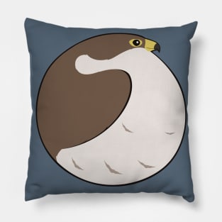 Bird Balls:  Peregrine Falcon Pillow