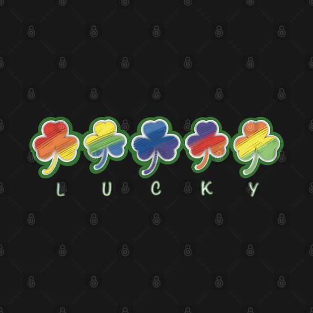 St. Patrick’s Day - Fun Lucky Rainbow by Creasorz