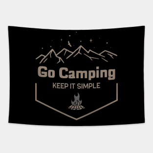 Go Camping Tapestry