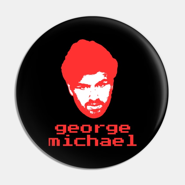 George michael ||| 80s retro Pin by MertuaIdaman
