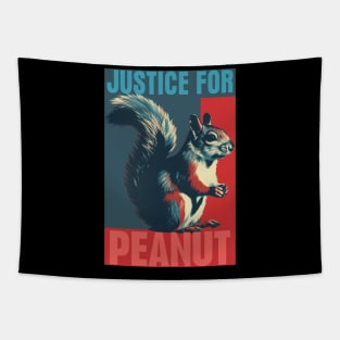 Retro Justice for Peanut The Squirrel Tapestry