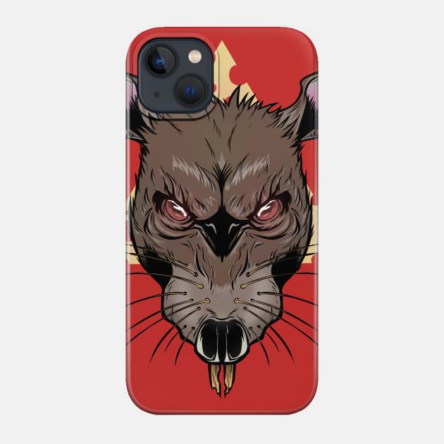 Cheese rat - Streetwear - Phone Case