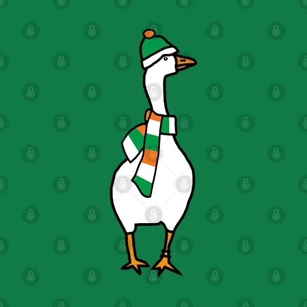 Irish Goose on St Patricks Day by ellenhenryart