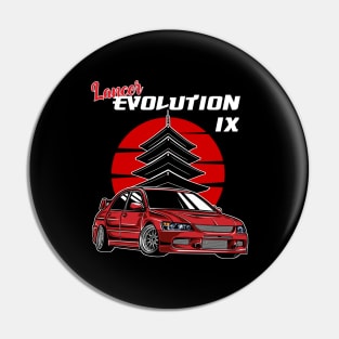 Lancer Evolution IX Pin