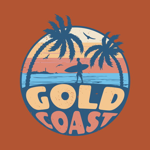 Vintage Surfing Gold Coast, Australia // Retro Summer Vibes // Grunge Surfer Sunset by Now Boarding