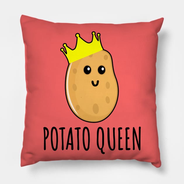 Potato Queen Pillow by LunaMay