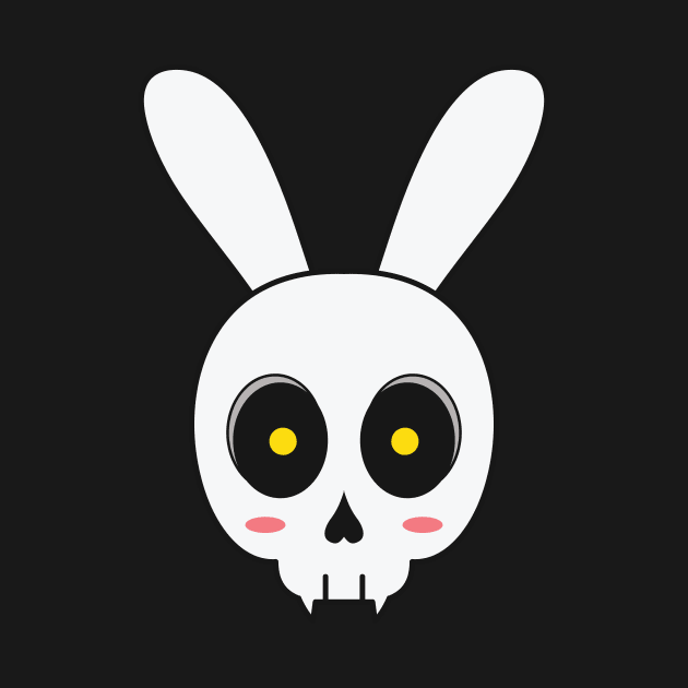 Bunny skull by JUN09