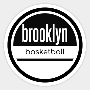 Brooklyn Nets Basquiat Vintage Logo - Brooklyn Nets - Sticker