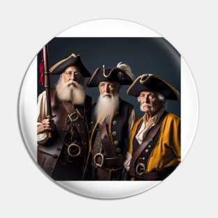 Pensioners as Pirates Pin