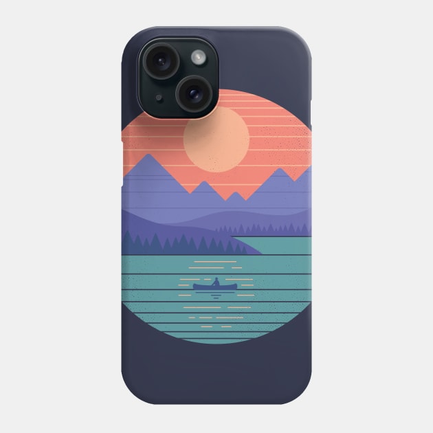 Peaceful Reflection Phone Case by Thepapercrane