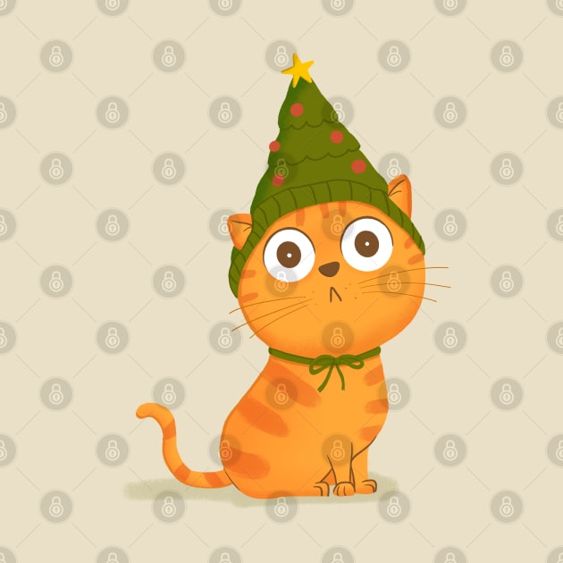 Meowy Christmas Cat! by cartoonbeing