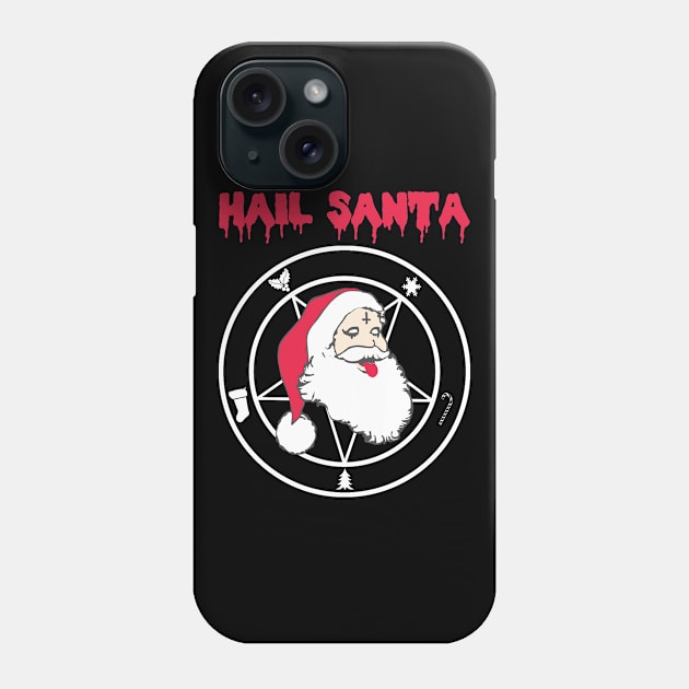 HAIL SANTA Phone Case by toruandmidori