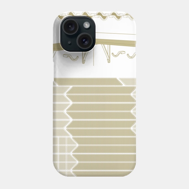 Lodz. My City. DovborZone. Shelf 1. Phone Case by typohole