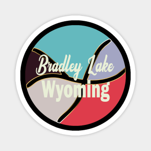 Bradley Lake Wyoming travel souvenir Magnet