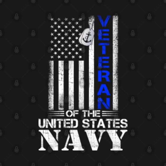 Discover US Navy Veteran T-shirt Veterans Day - Navy Veteran - T-Shirt