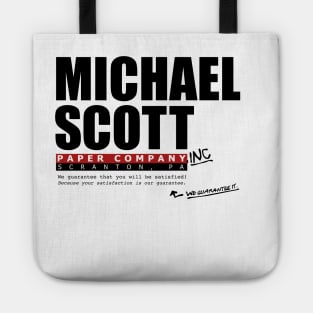 Michael Scott Paper Company - Dunder Mifflin - The Office Parody Tote